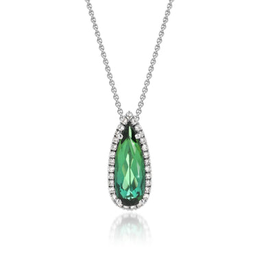 SOLITAIRE GREEN TOURMALINE - Jochen Leën