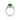 SOLITAIRE TSAVORITE GARNET - Jochen Leën